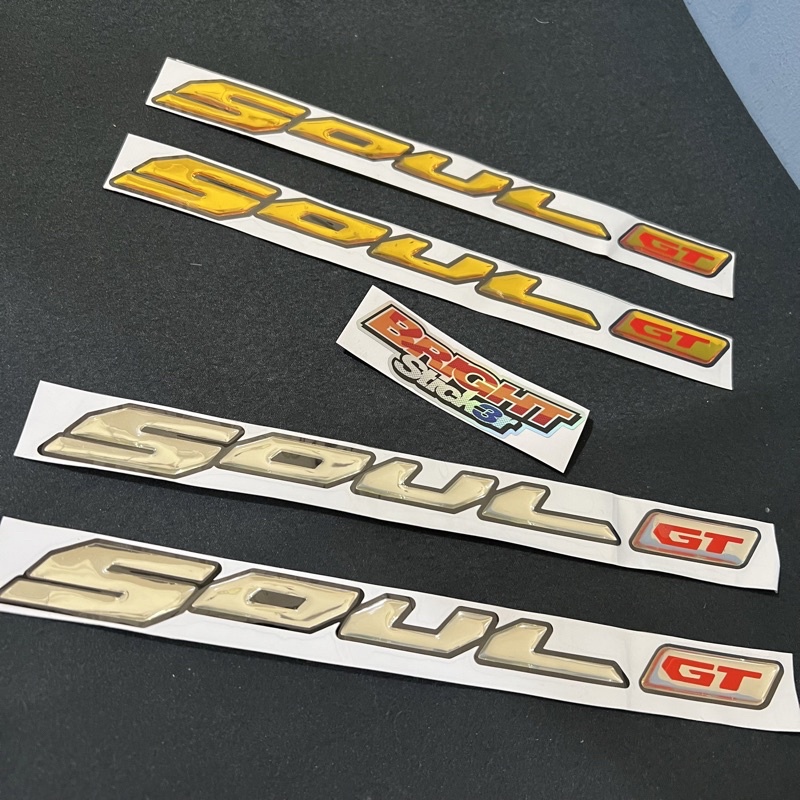 Jual STICKER EMBLEM SOUL GT TIMBUL Shopee Indonesia