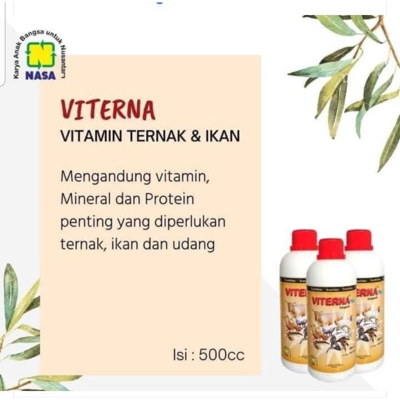 Jual Viterna Nasa Vitamin Hewan Ternak Cc Shopee Indonesia