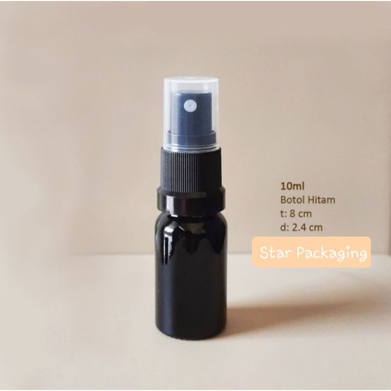 Jual Botol Pipet 10ML Kaca Tebal Hitam Botol Kaca Pipet 10 Ml Tebal