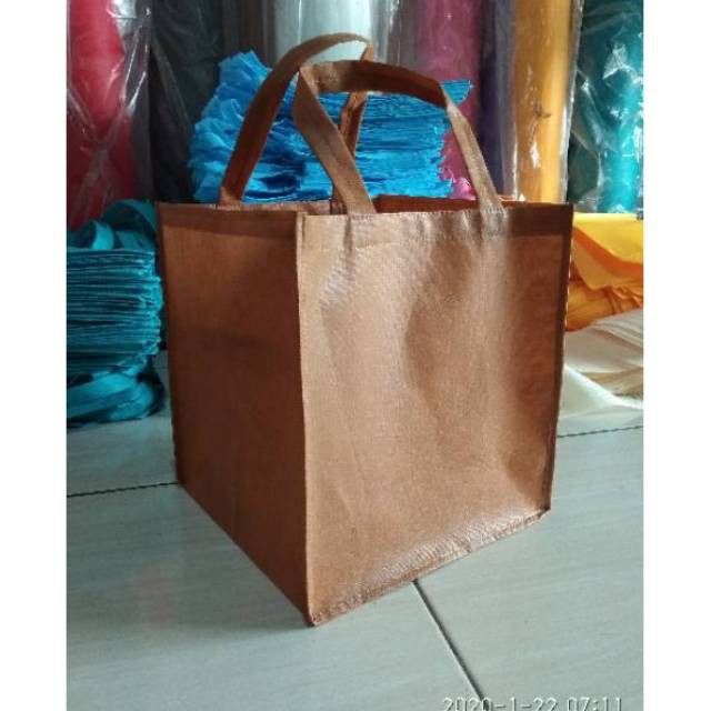 Jual Tas Handle Box Tas Kain Tas Kue Tas Spunbond Tas Nasi Kotak