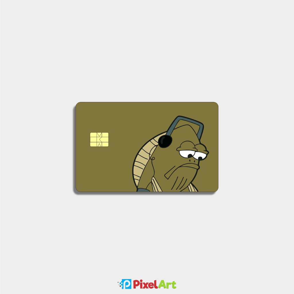 Jual STICKER BIKINI BOTTOM PELINDUNG KARTU SKIN CARD ATM SIM KTP E