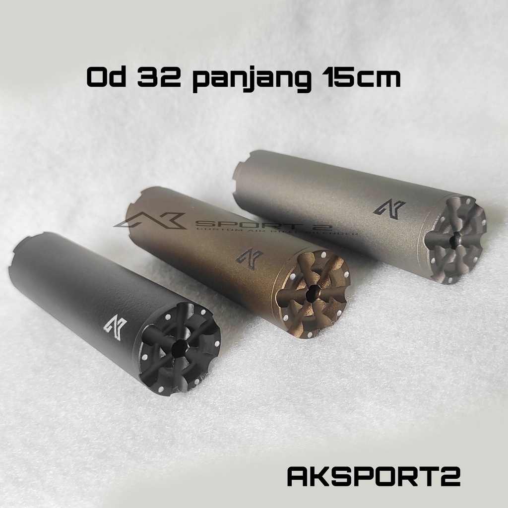 Jual Peredam Silencer Supressor Od Panjang Cm Senyap Dan Presisi