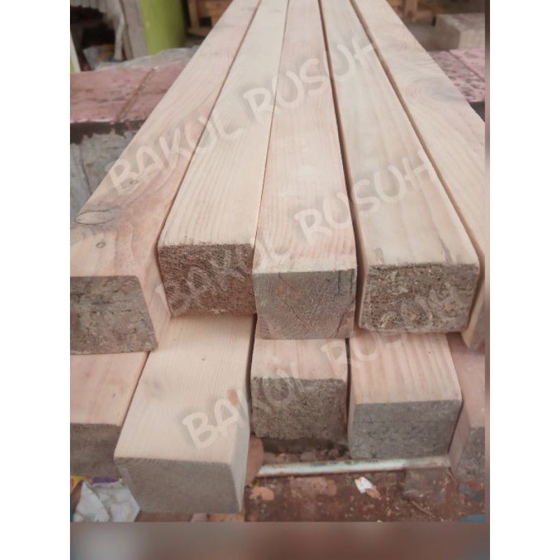 Jual Kayu Jati Belanda Balok Jati Londo Eks Pallet 50x3 5x4 Cm Shopee