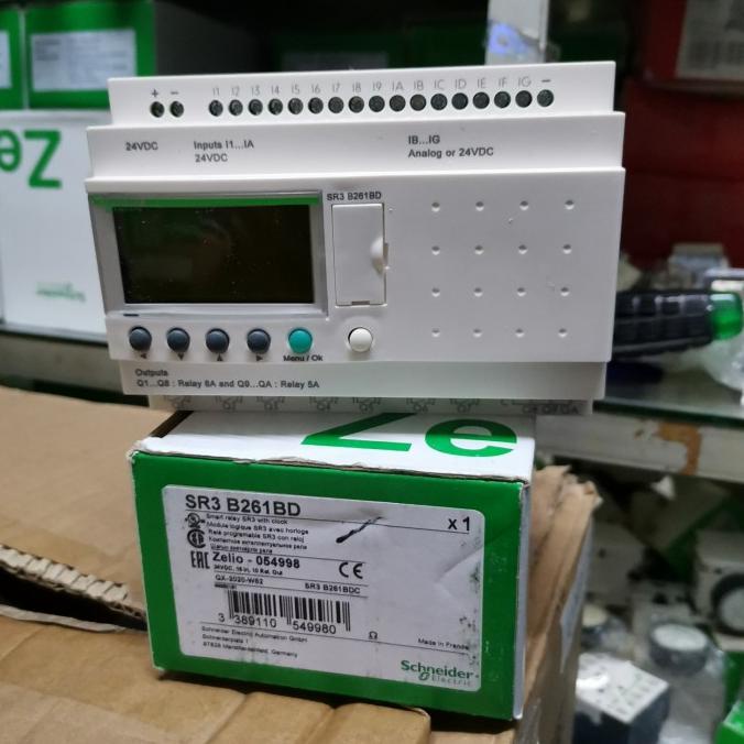 Jual Sr B Bd Smart Relay Zelio Logic Plc Schneider Shopee Indonesia