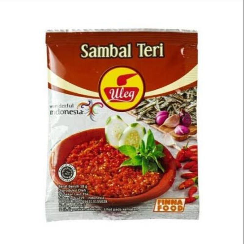 Jual Sambal Uleg Finna Kemasan Renceng Sachet Shopee Indonesia