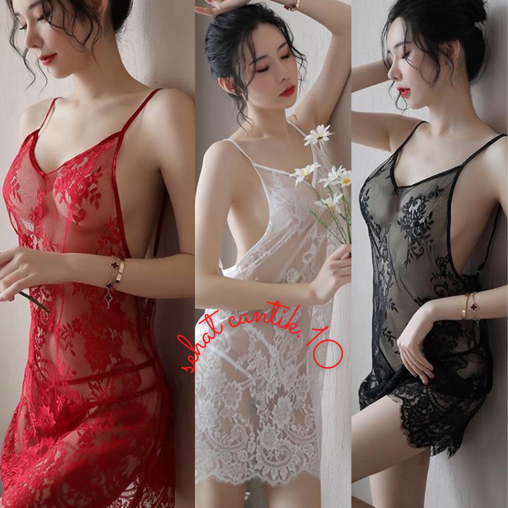 Jual Set Pakaian Gaun Linjeri Lingerie Linggeri Lingeri Set Baju Dinas