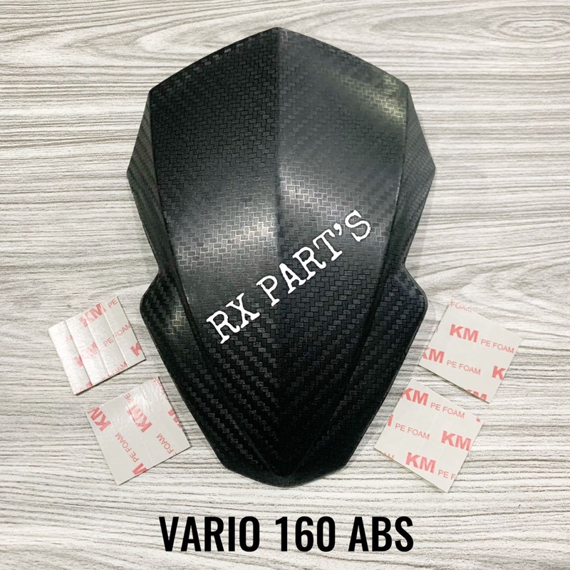 Jual Visor Vario Abs Carbon Karbon Hitam Dop