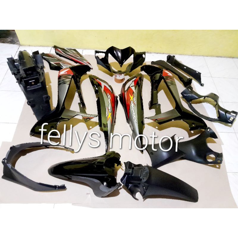 Jual Full Set Body Halus Kasar Motor Honda Supra X New Batman