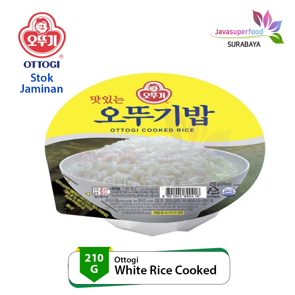 Jual Ottogi White Rice Cooked 210G Korean Nasi Putih Instan Korea