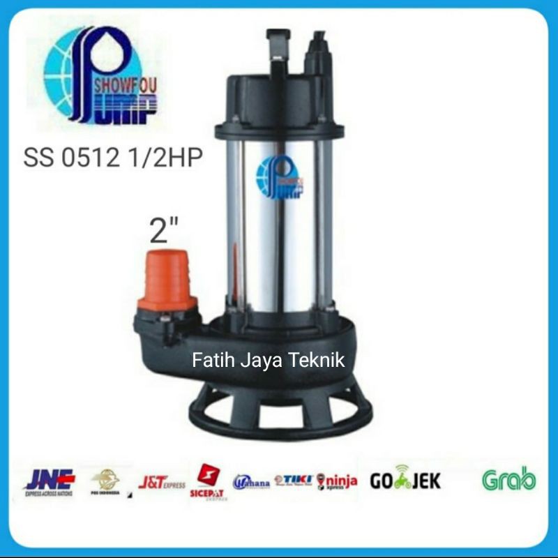 Jual Pompa Submersible Showfou 1 2Hp 2 Type SS 0512N Pompa Celup Air