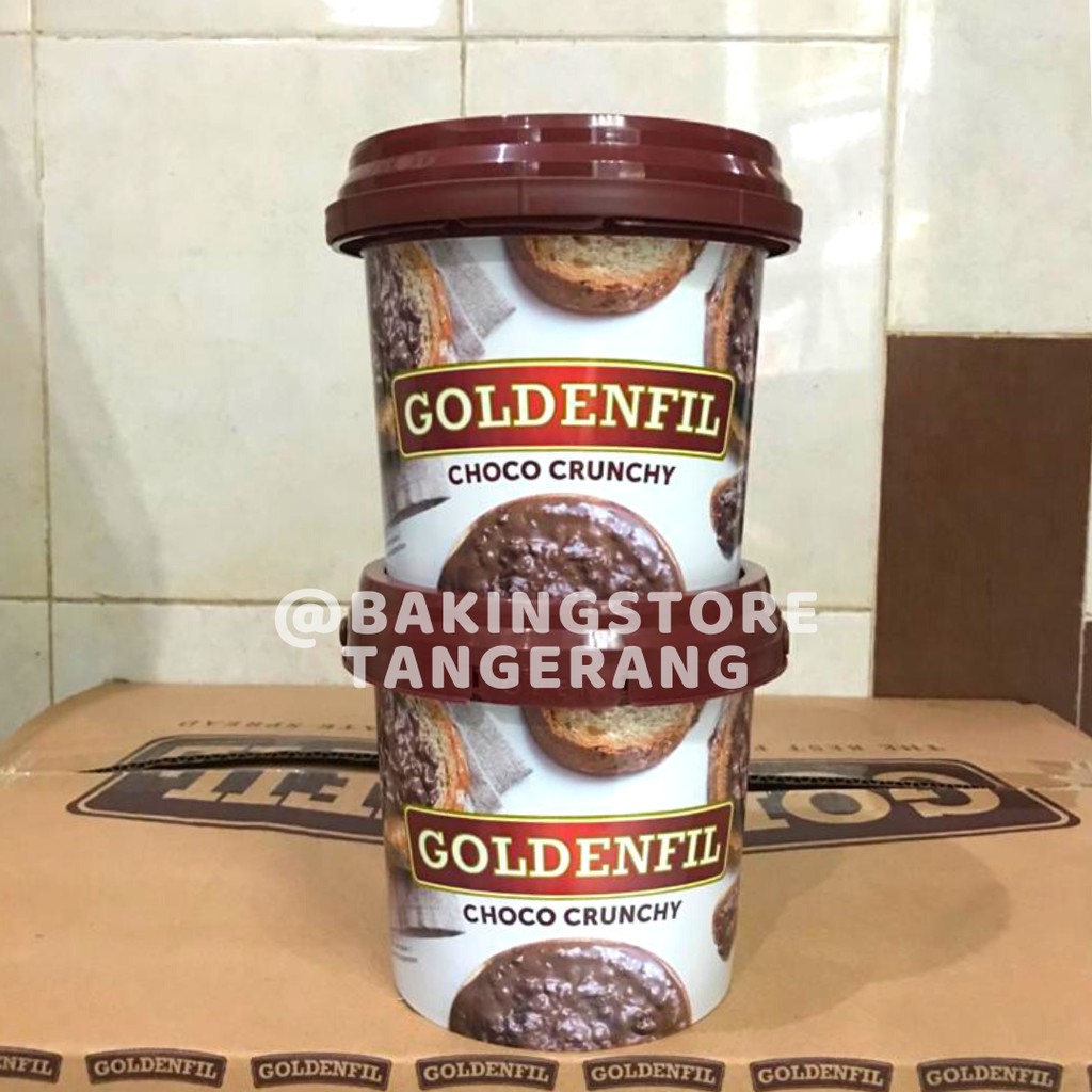 Jual Goldenfil Choco Crunchy Kg Selai Coklat Crunchy Goldenfil