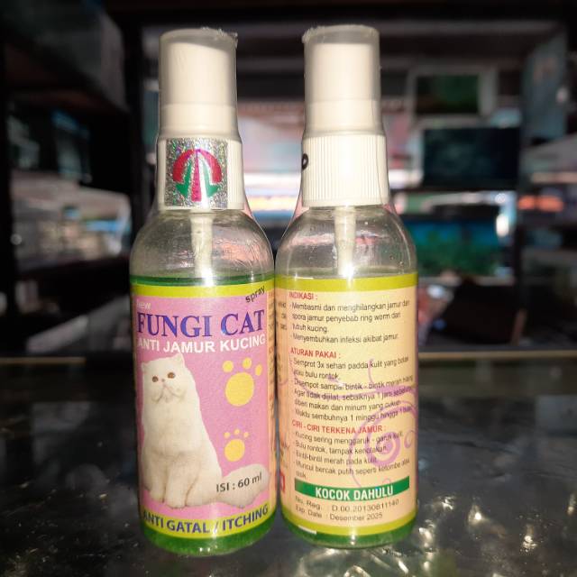 Jual Fungi Cat Spray Ml Spray Anti Jamur Pada Kucing Shopee