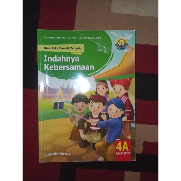 Jual Buku Bekas Teks Tematik Terpadu Kelas Sd Jilid A Yudhistira