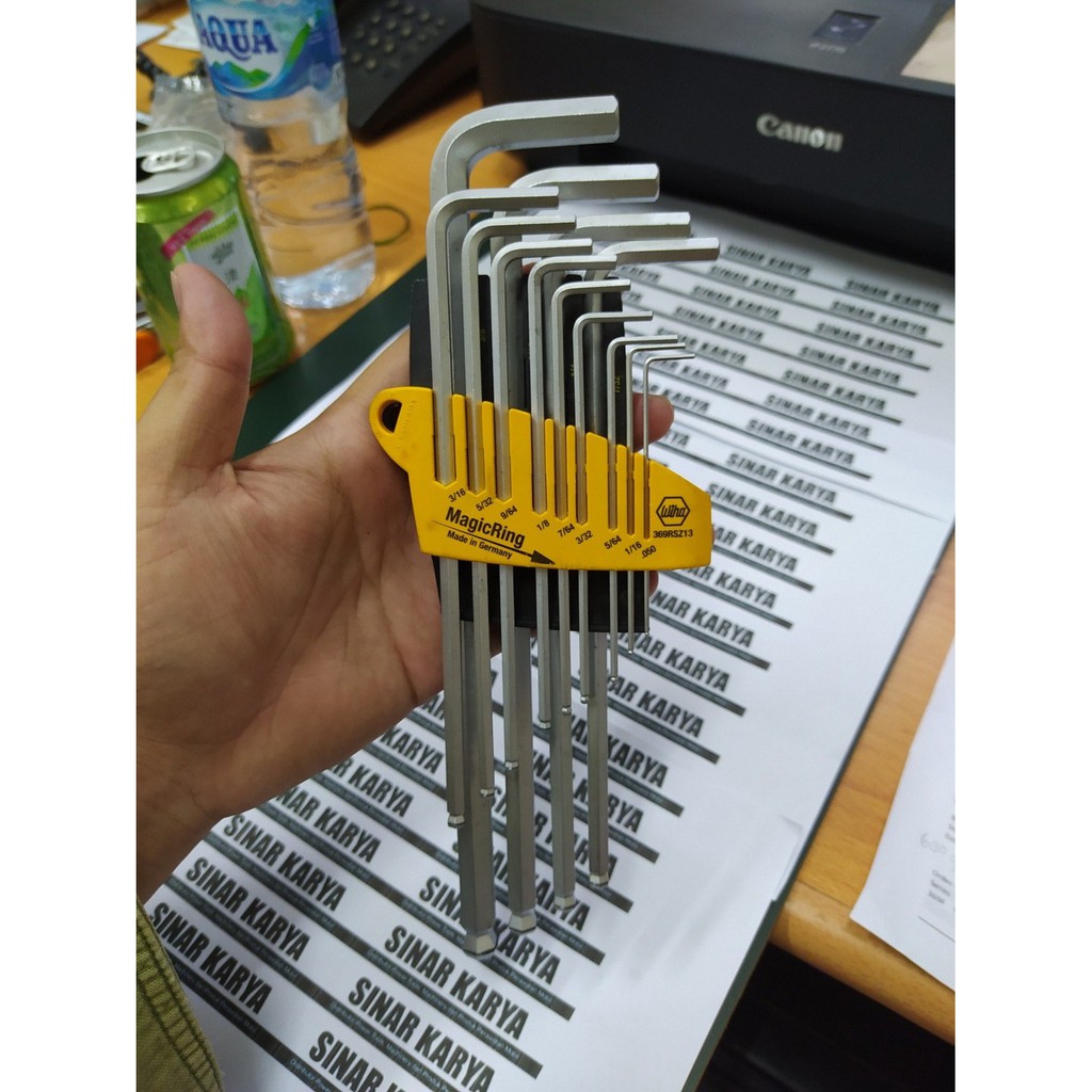 Jual Kunci L Wiha Sb R Sz Ball End Hex Key Set Prostar Holder