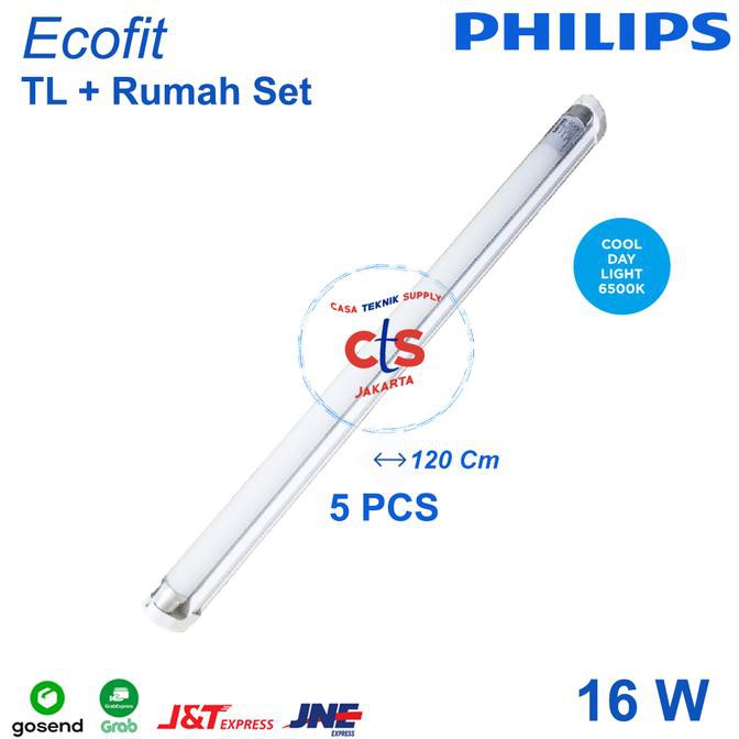 Jual Lampu Philips Tl Led Set Ecofit 16 Watt 16Watt 16W 16 W Rumah