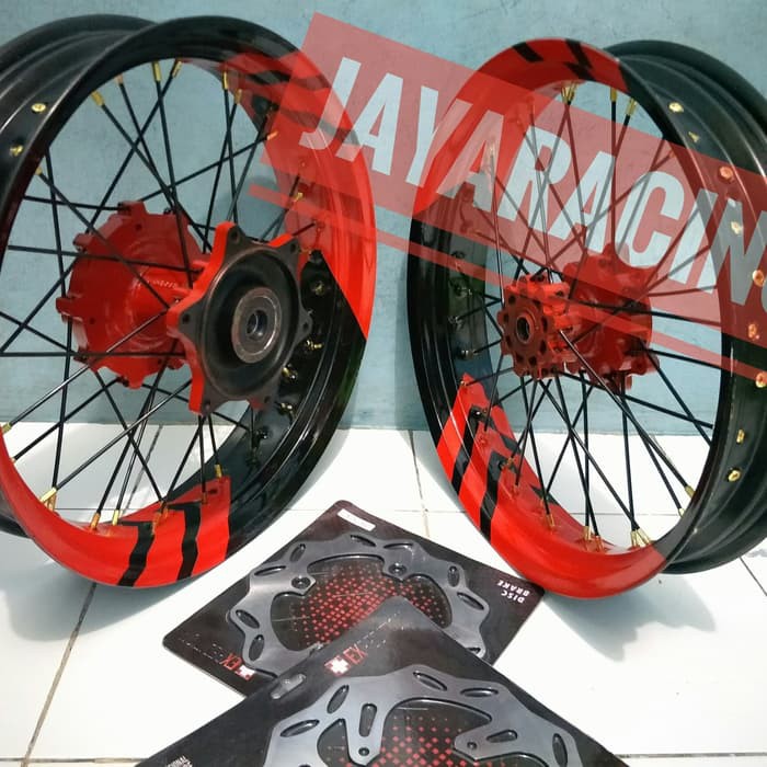 Jual Velg Supermoto Ring L Crf Plus Ban Sb Pemasangn