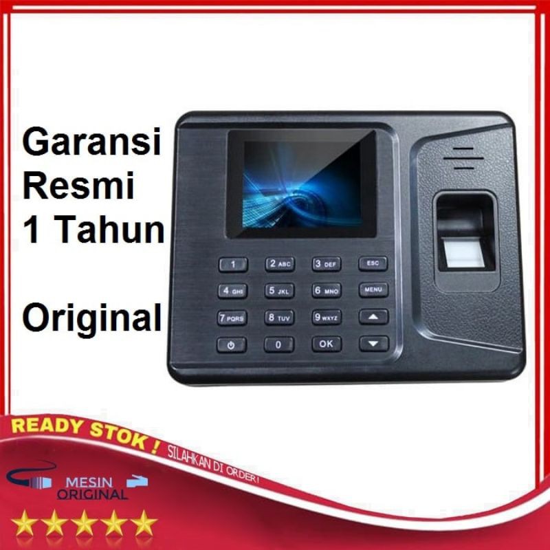 Jual Mesin Absen Sidik Jari Digital Absensi Finger Print Scan