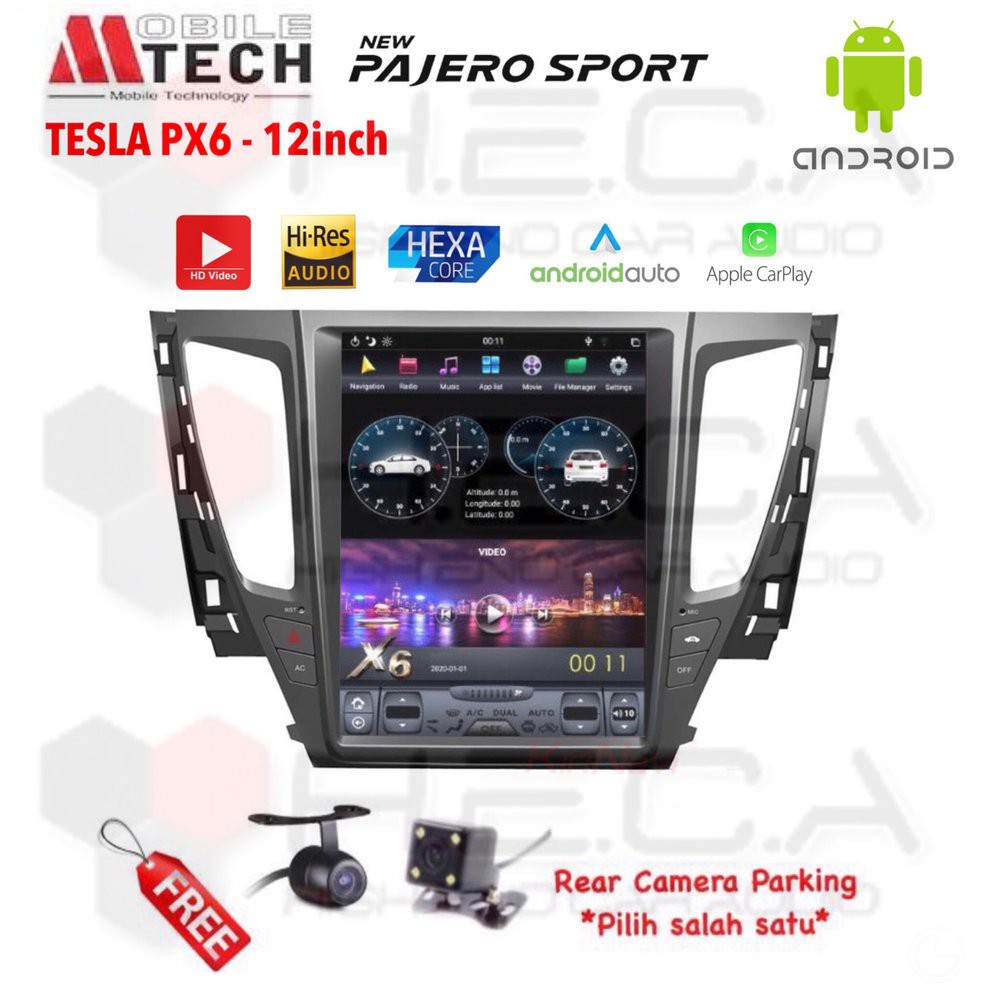 Jual Mtech Tesla Px All New Pajero Sport Inch Android Mobile Tech