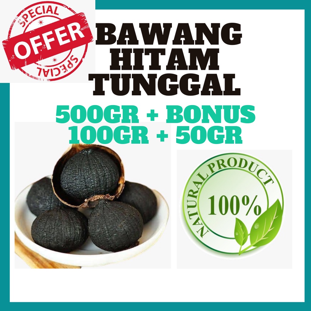 Jual Black Garlic Bawang Hitam Tunggal Bawang Hitam Lanang Bawang Hitam