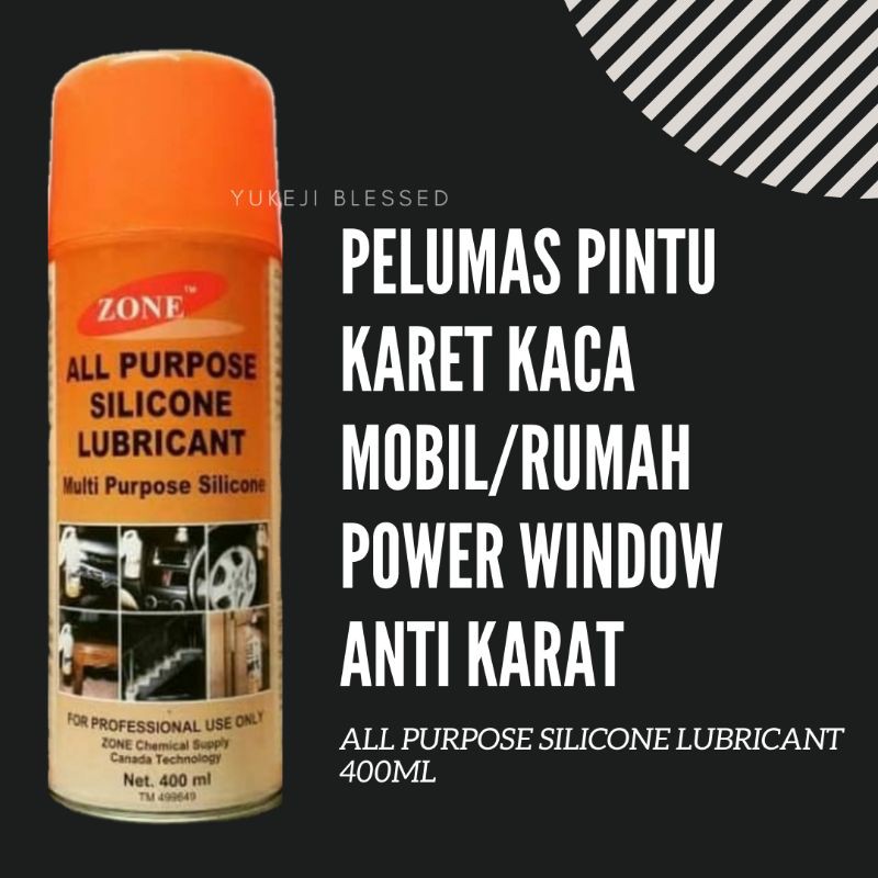 Jual Silicone Silikon Spray Pelumas Pintu Karet Kaca Anti Karat Power