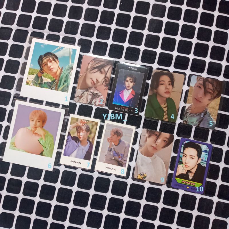 Jual Nct Dream Renjun Official Pc Photocard Polaroid Game Card Cafe