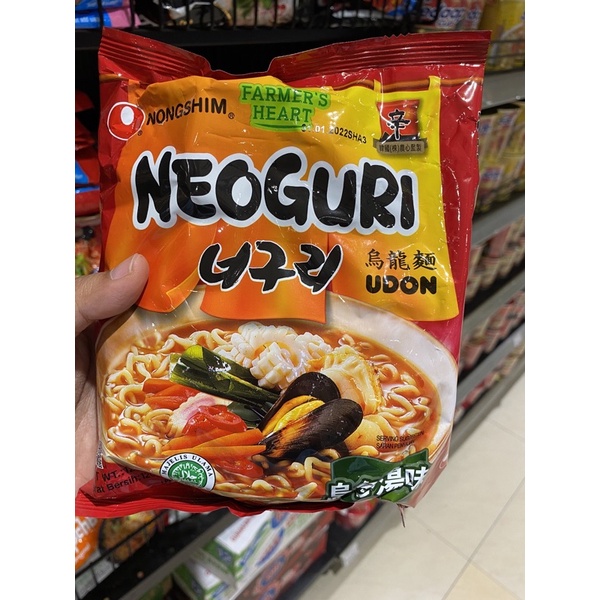 Jual Shin Ramyun Neoguri Udon Kimchi Mie Ramyun Udon Noodles Shopee