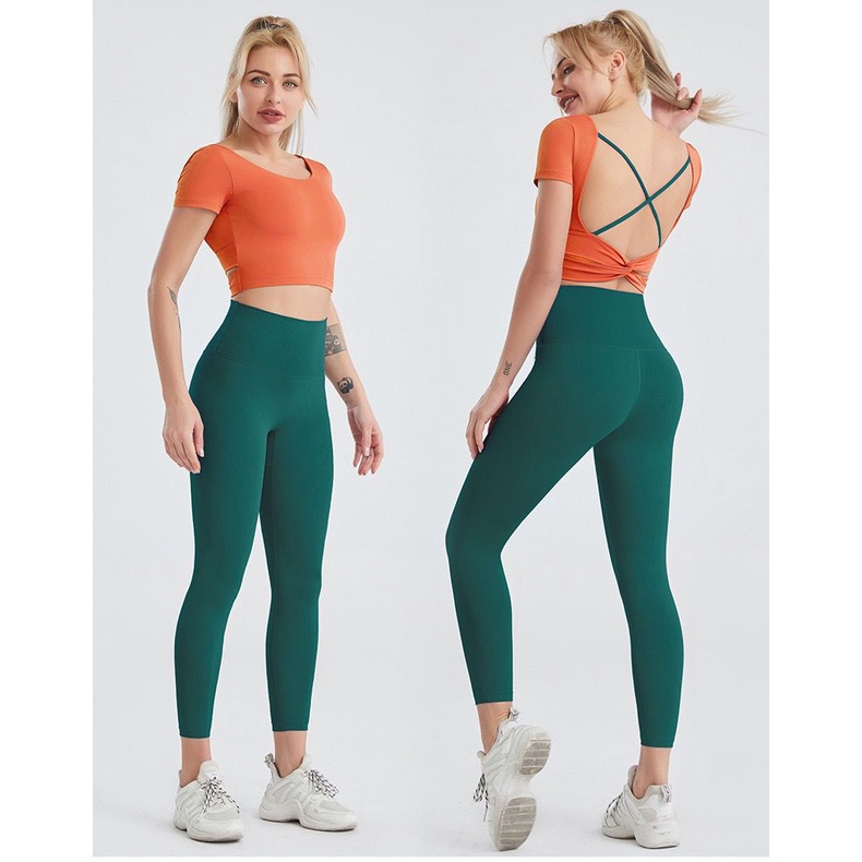 Jual Stella Set Crop Bra Legging Setelan Sports Bra Dan Celana