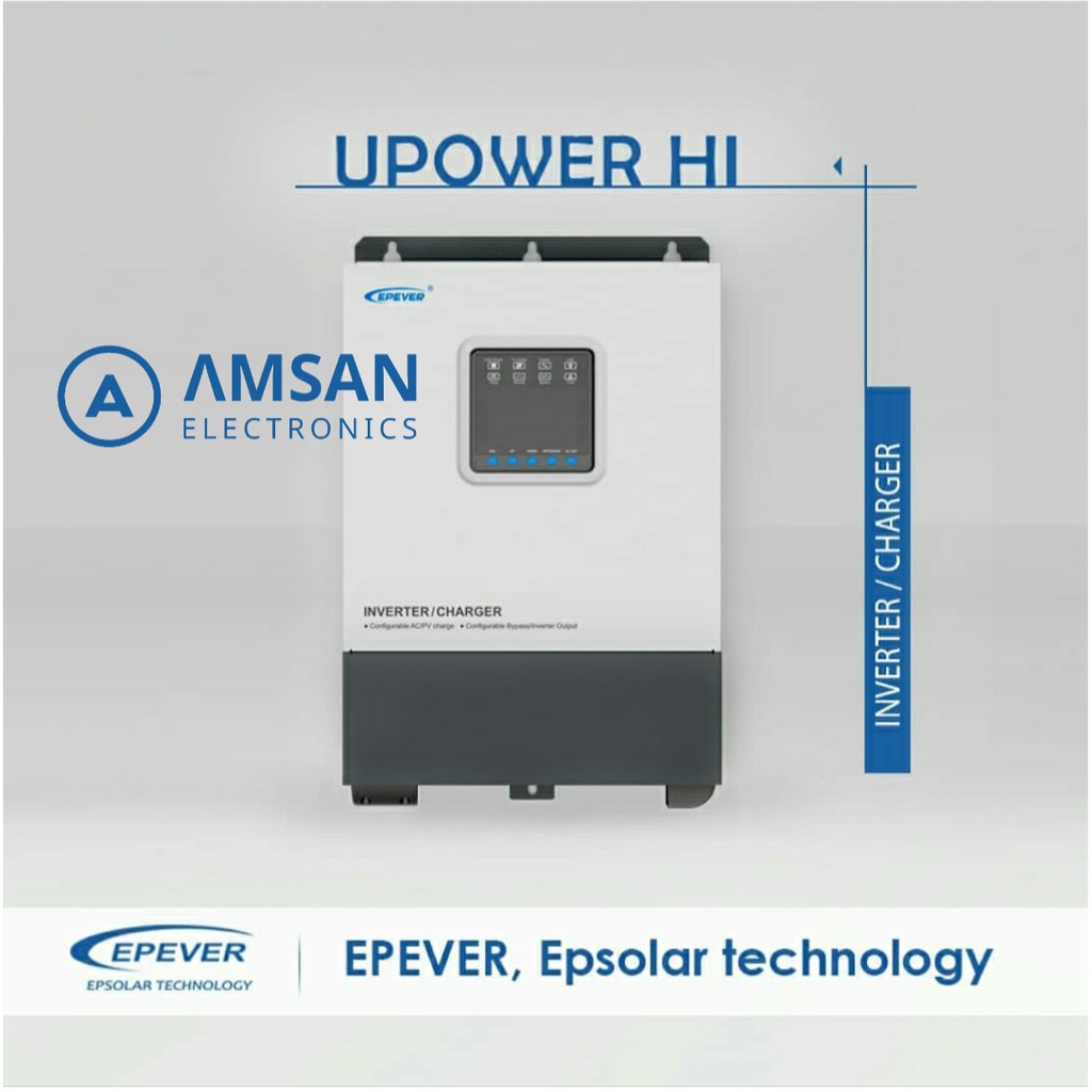 Jual Epever UPower HI UP3000 HM5042 Batteryless Inverter Hybrid Off