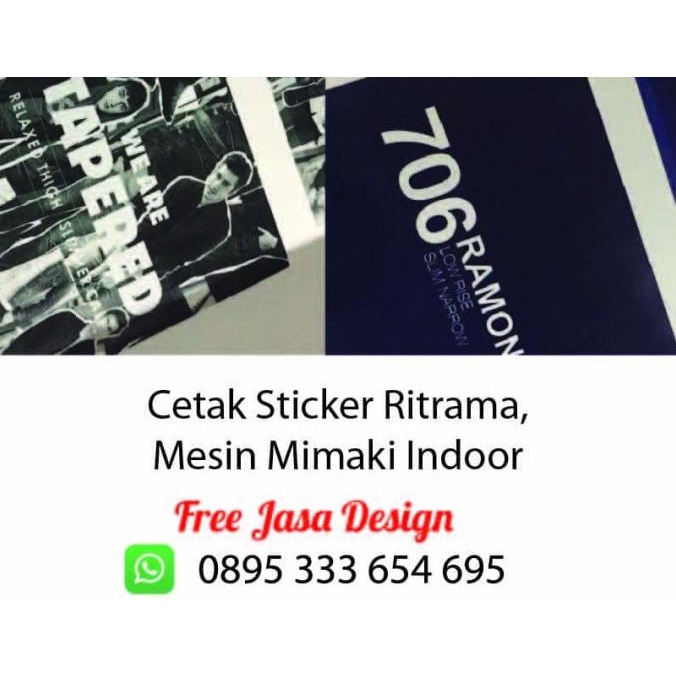 Jual Promo Cetak Sticker Ritrama Shopee Indonesia