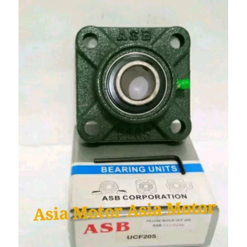 Jual Pillow Block Bearing UCF 205 25 Mm ASB Diameter Shaft As 25 Mm