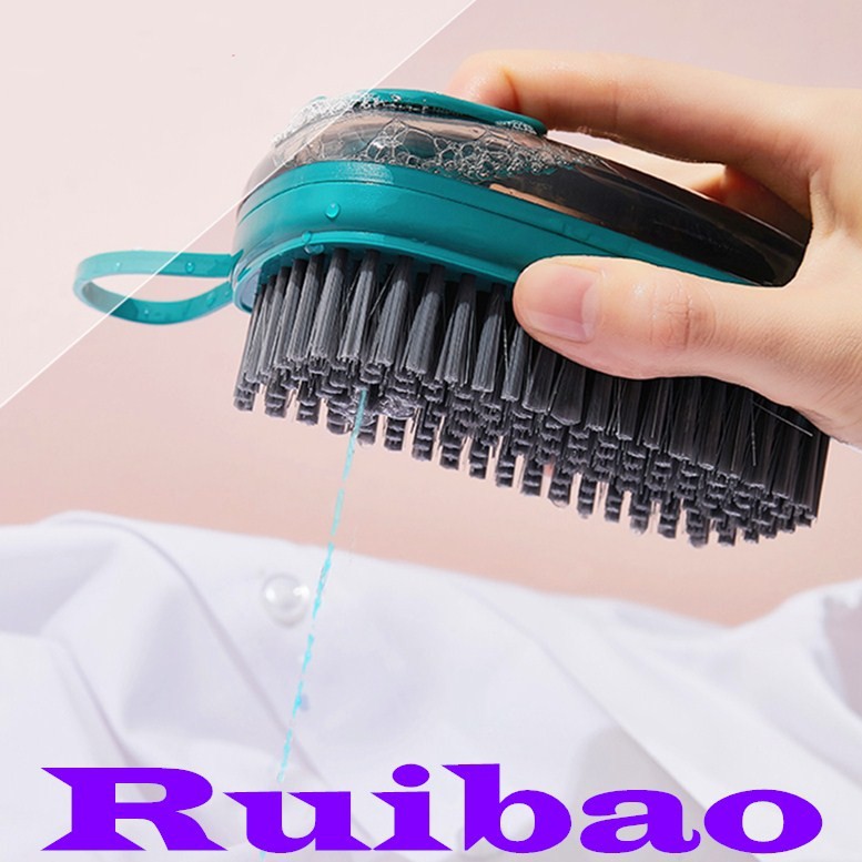 Jual Ruibao Sikat Pakaian Baju Lantai Cuci Serbaguna Isi Sabun Sikat