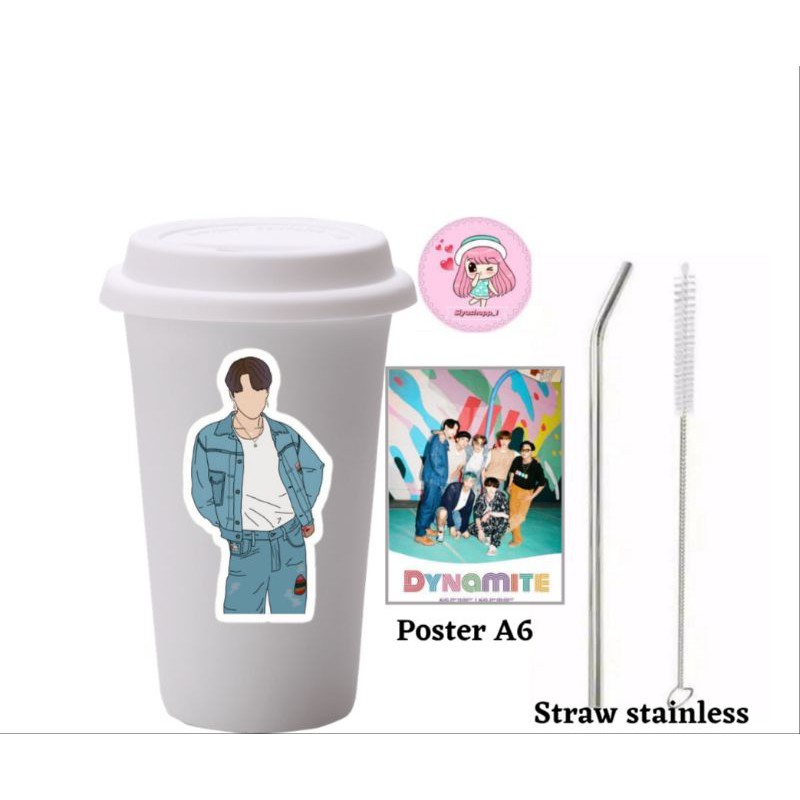 Jual Reusable Cup Fanart Bts Baca Deskripsi Shopee Indonesia