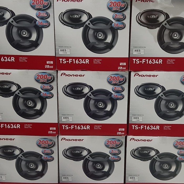 Jual Speaker Pintu Mobil 6 Inch Pioneer Ts F 1634 Coaxial Pioneer Dd34