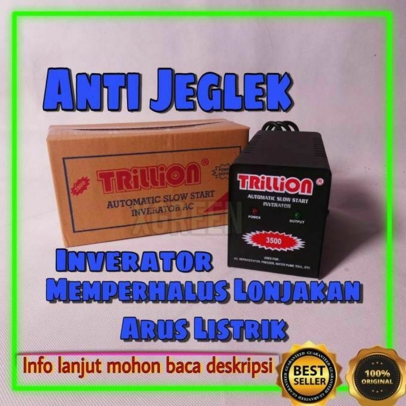 Jual Inverator 3500W Anti Jeglek Anjlok Penghemat Listrik Trillion