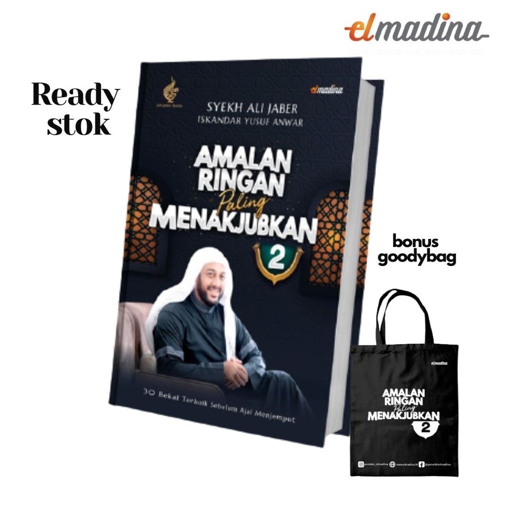 Jual Buku Syekh Ali Jaber Amalan Ringan Paling Menakjubkan Shopee