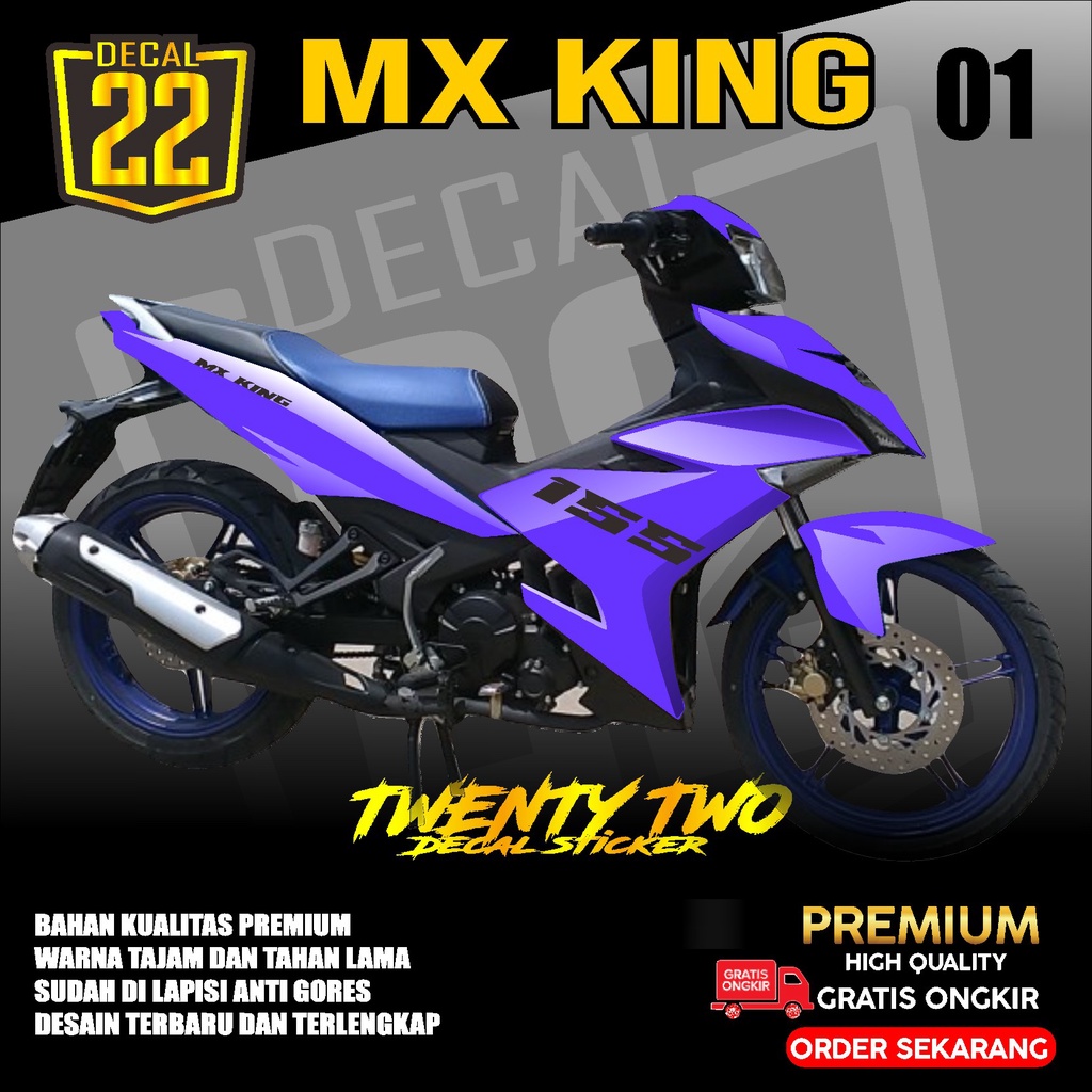 Jual Decal Mx King Full Body Dekal Mx King Full Body Stiker Mx