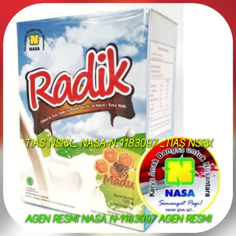 Jual Produk Kesehatan RADIKMA Susu Radik Madu Susu Kambing Etawa Plus