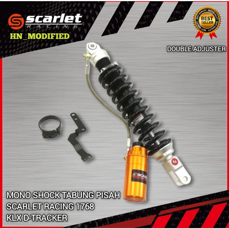 Jual MONO SHOCK TRAIL SCARLET RACING 1859 DAN TABUNG PISAH CRF KLX 150