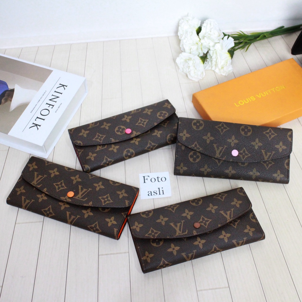 Jual Dompet Luis Vuitton 3028 FreeBox BubbleWrap Shopee Indonesia