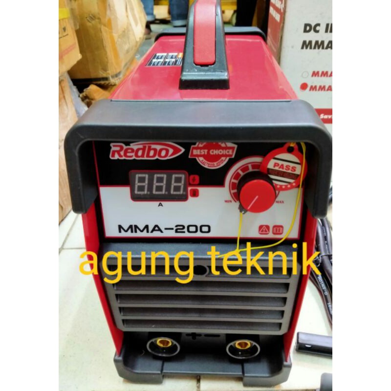 Jual Mesin Las Travolas Besi MMA 200A MMA 200 MMa 200 A 200e REDBO