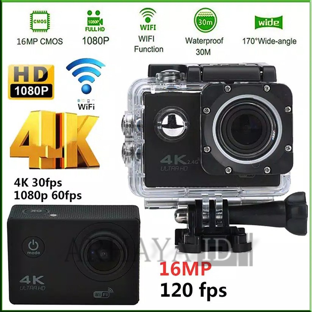 Jual Sports Camera Kogan K Ultra Full Hd Dv Mp Wi Fi Shopee Indonesia