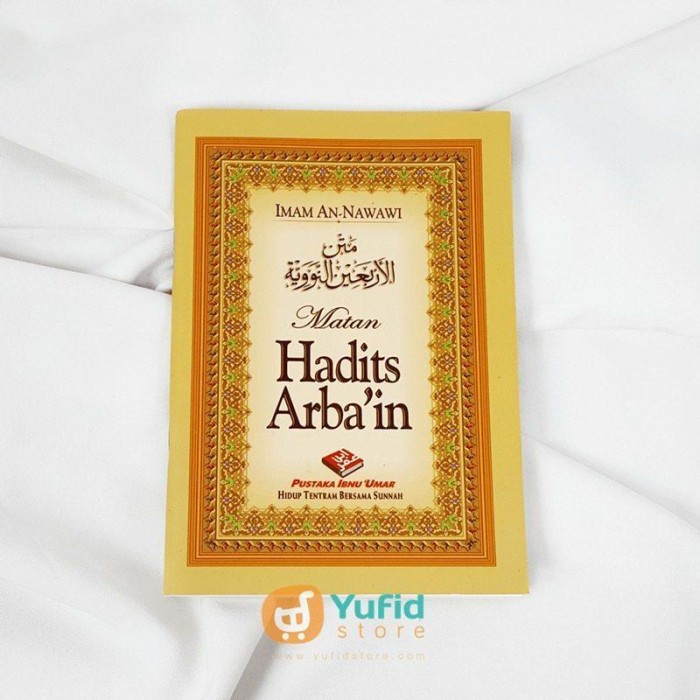 Jual Buku Matan Hadits Arbain An Nawawi Pustaka Ibnu Umar Shopee