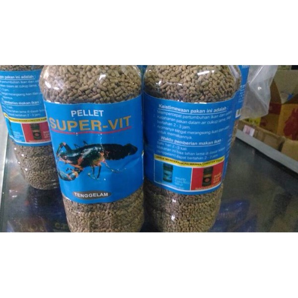 Jual Makanan Udang Lobster Pellet Super Vit Shopee Indonesia