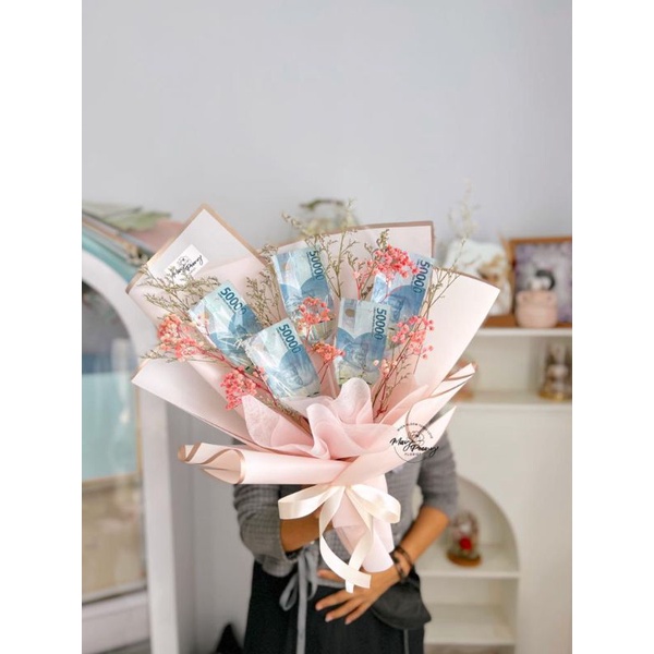 Jual Money Bouquet Model Standing Buket Uang Money Bouquet Jual Buket