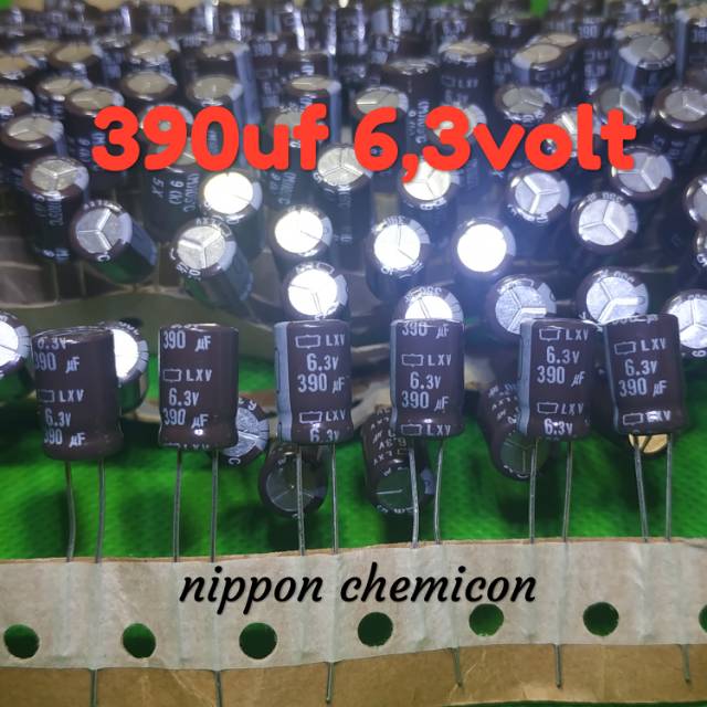 Jual Kapasitor Capasitor Elco Elko Uf V Original Nippon Chemicon