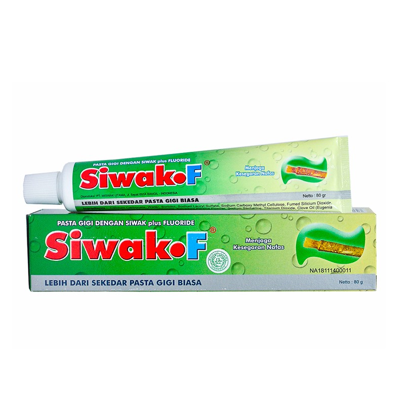 Jual Siwak F Free Flouride 120 Gr Odol Herbal 120 Gr Pasta Gigi