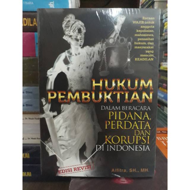 Jual Hukum Pembuktian Dalam Beracara Pidana Perdata Dan Korupsi Di