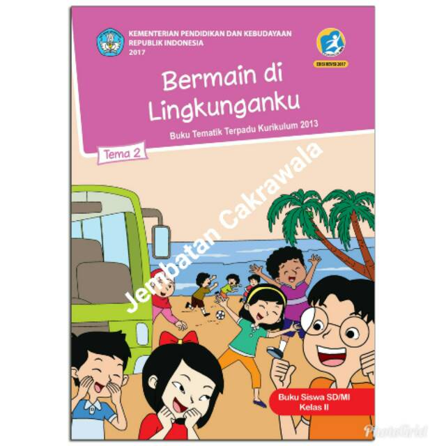 Jual Buku Tematik Sd Klas Tema Bermain Di Lingkunganku Shopee