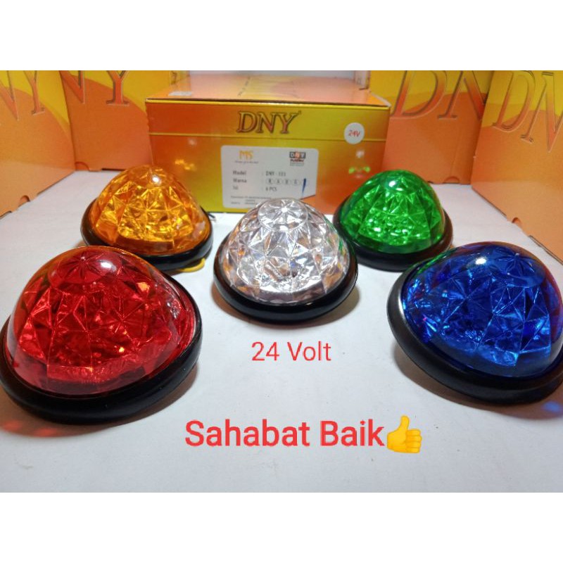 Jual Lampu Led Samping Bak Truk Kontainer Box Dny Universal Volt