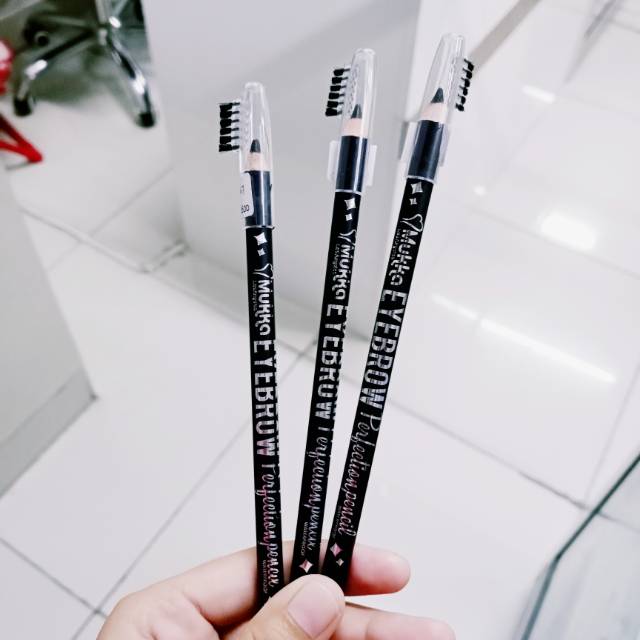 Jual Pensil Alis Mukka Hitam Eyebrow Black Shopee Indonesia